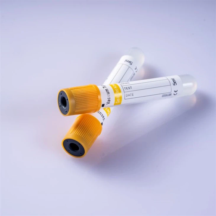 Gel Clot Vacutainer Additive Vacuum Blood Collection Tube