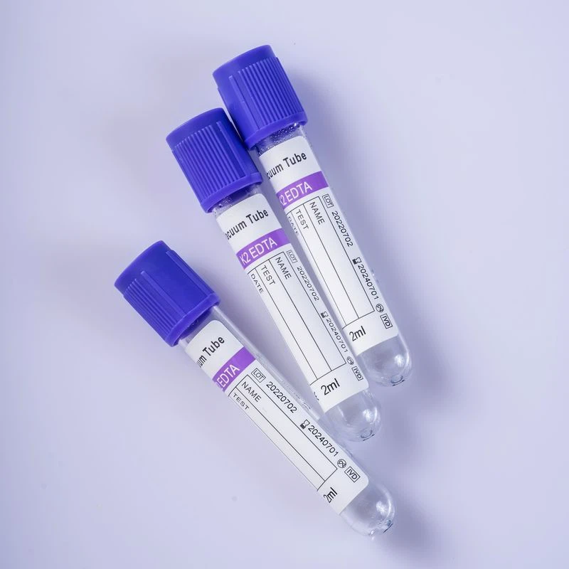Medical EDTA K2 K3 Blood Collection Tube